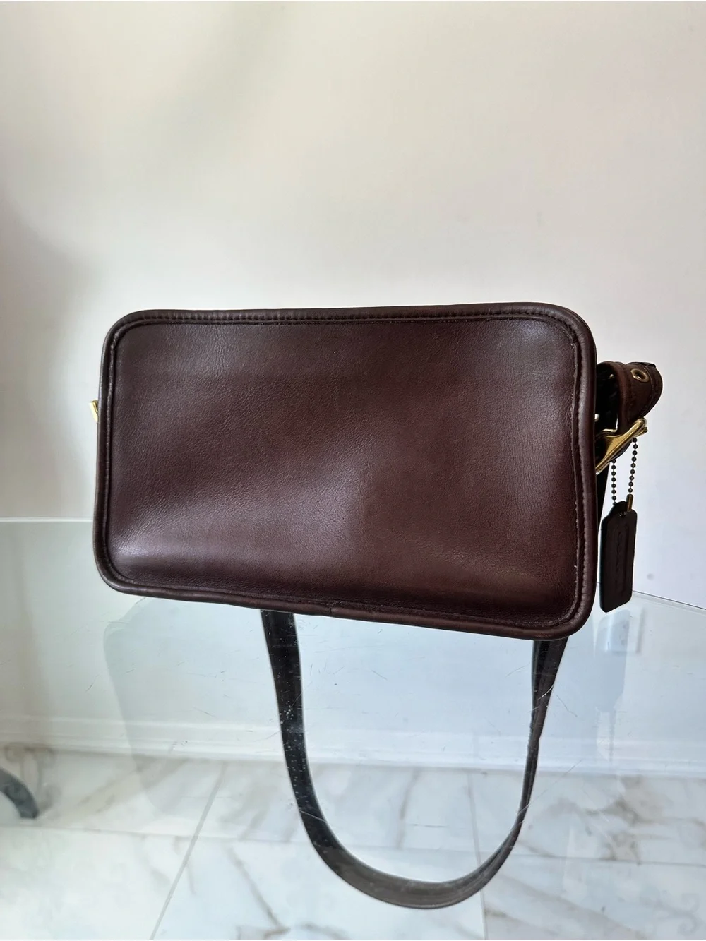 Coach legacy east/west compartment bag